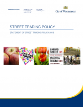 Street trading policy
