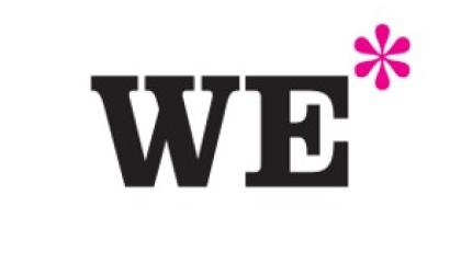 We logo