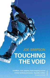 Book cover of Touching the Void by Joe Simpson