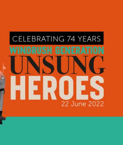 Unsung heroes exhibition banner