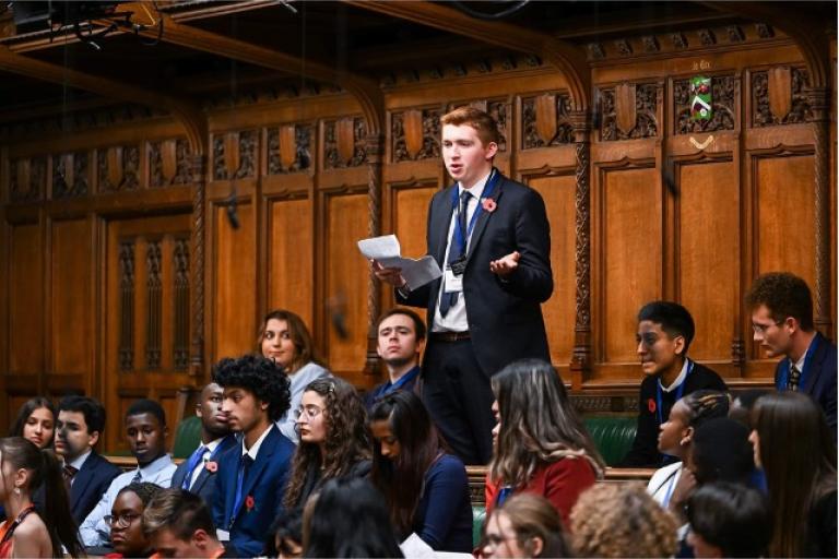 Westminster youth parliament