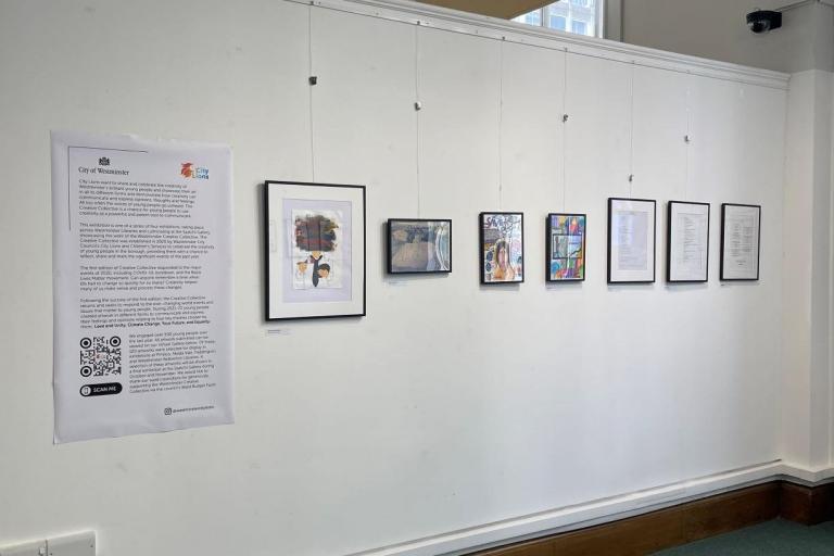 Creative Collective exhibition in libraries 