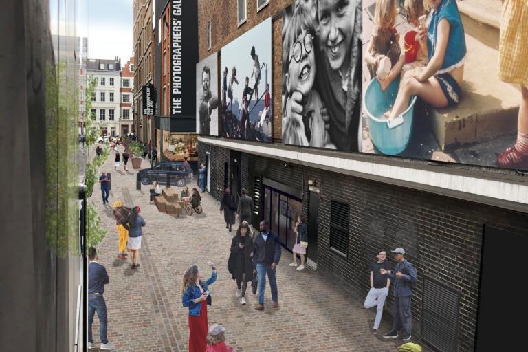 Ramilies Street will be tranformed into an open-air gallery 