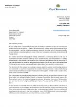 Letter to Grant Shapps MP regarding bus cuts, 15 July 2022