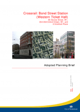 Bond Street West Crossrail Planning Brief Adopted September 2009