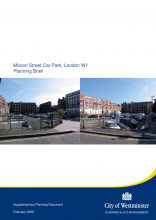 Moxon Street Car Park Site Planning Brief Adopted February 2009