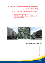 Tottenham Court Road East Crossrail Planning Brief Adopted September 2009