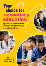Secondary school admissions brochure, 2023