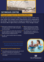 Seymour Centre updated proposals