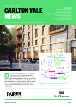 Carlton Vale housing regeneration newsletter, February 2023