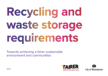 Recycling and waste storage requirements