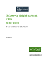 Belgravia Neighbourhood Plan Basic Conditions Statement 