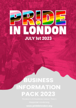 Pride in London 2023 Business Pack