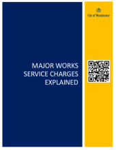 Major works service charge booklet