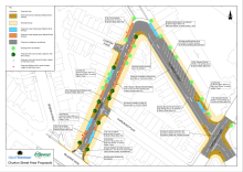 Churton Street scheme layout plan