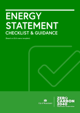 WCC Energy Statement Checklist