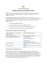 Mayfair Re-Designation Notice - 2024