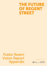 Regent Street Public Realm Vision Report appendix