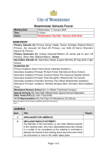 Agenda, Schools Forum meeting, 17 January 2024