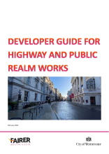 Westminster: Developer Guide For Highway And Public Realm Works