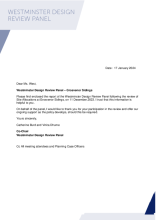 Grosvenor Sidings Design Review Panel Report