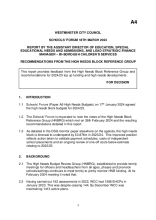 A4, recommendations from high needs block reference group, March 2024
