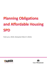 Planning Obligations and Affordable Housing SPD (WCC, Adopted 2024) 