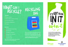 WCC estates recycling incentive scheme