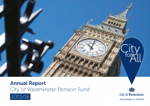 Pensions fund report 2015/16