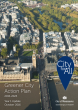 Greener City Action Plan - year 1 update