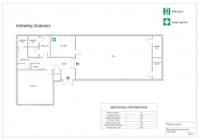 Amberley Clubroom floor plan