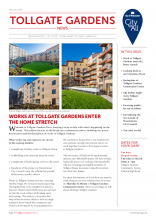 Tollgate Gardens newsletter February 2020