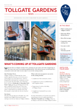 Tollgate Gardens newsletter November 2019