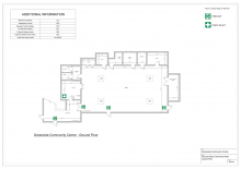 Greenside Community Centre floor plan