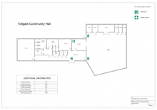 Tollgate Community Centre floor plan