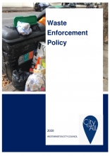Waste enforcement policy 2020