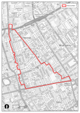 Fitzrovia West neighbourhood area map