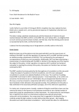 MNP MNF letter to examiner 14 February 2019