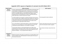 QPNP appendix 4 QPCC response to Reg 14 comments from Westminster City Council
