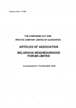 Belgravia constitution