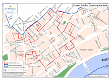 Covent Garden conservation area map