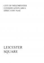 Leicester Square conservation area directory