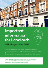 Information for landlords MEES regulations 2015