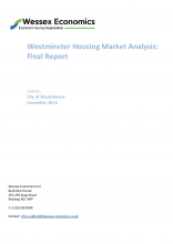 Westminster housing market analysis final report