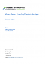 Westminster housing market analysis summary report