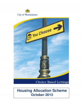 Housing allocation scheme October 2013