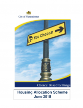 Housing allocation scheme June 2015
