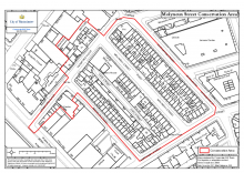 Molyneux Street conservation area map
