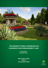 Regents Park - management plan