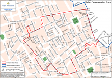 Soho conservation area map